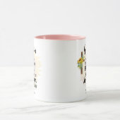 Tiener GODDOCHTER Motiverende Spreuk Zonnebloemen Mok (Midden)