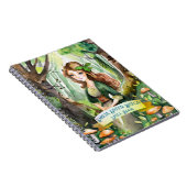 Tiener GROENE Heksen Spreukenboek Grimoire Notitieboek (Rechterzijde)