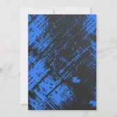 Tiener jongen verjaardag kaart (Achterkant)