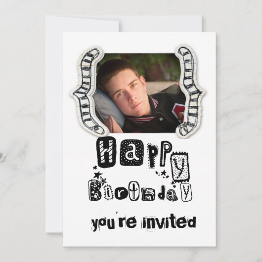 tiener kaart (Voorkant)