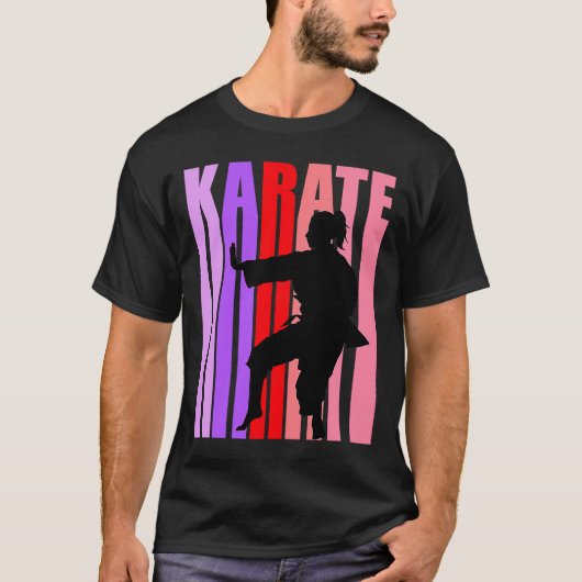 Tiener Karate Verjaardag Cool Kleuren Grijs FANC T-shirt (Voorkant)