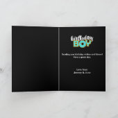 Tiener laden grappig gamer kaart (Binnen)