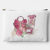 Tiener Meisje Cosmetica in Roze en Wit Etui (Voorkant)