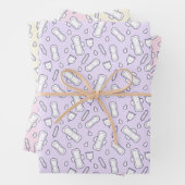 Tiener Meisje Eerste Periode Party Menstruatiepatr Inpakpapier Vel (In situ)