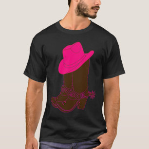 Tiener meisjes Cowgirl Boots Western Draag T-shirt
