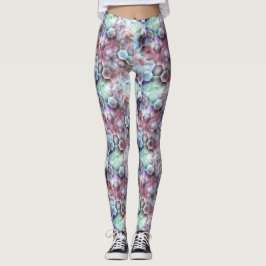 Tiener Modern Roze Roze Blauw Grijs Grijs Pastel L Leggings