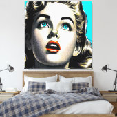 Tiener Romance Canvas Afdruk (Insitu (Slaapkamer))