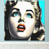 Tiener Romance Canvas Afdruk (Insitu (Houten vloer))