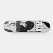 tiener schaduw skateboard (Horizontaal)