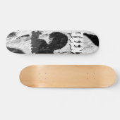 tiener schaduw skateboard (Horizontaal)