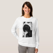 tiener schaduw t-shirt (Voorkant volledig)