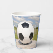 Tiener Verjaardag Feest Voetbal Sport Papieren Bekers (Voorkant)