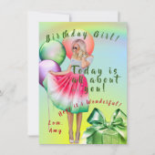 Tiener Verjaardag Kaart (Voorkant)