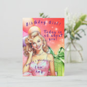 Tiener Verjaardag Kaart (Staand voorkant)