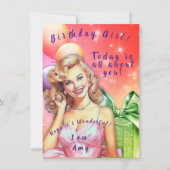 Tiener Verjaardag Kaart (Voorkant)