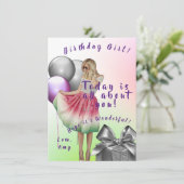 Tiener Verjaardag Kaart (Staand voorkant)