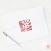 Tiener Verjaardag Party Favoriet | Sticker (Envelop)