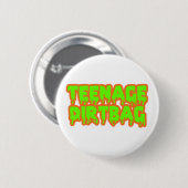 tiener vuilniszak ronde button 5,7 cm (Voorkant /achterkant)