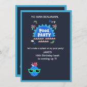 tiener Yo man laten we een verjaardagsplash maken Kaart (Voorkant / Achterkant)