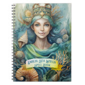Tiener Zee heks spreuken boek Grimoire Notitieboek (Voorkant)