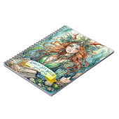 Tiener Zee heks spreuken boek Grimoire Notitieboek (Linkerzijde)