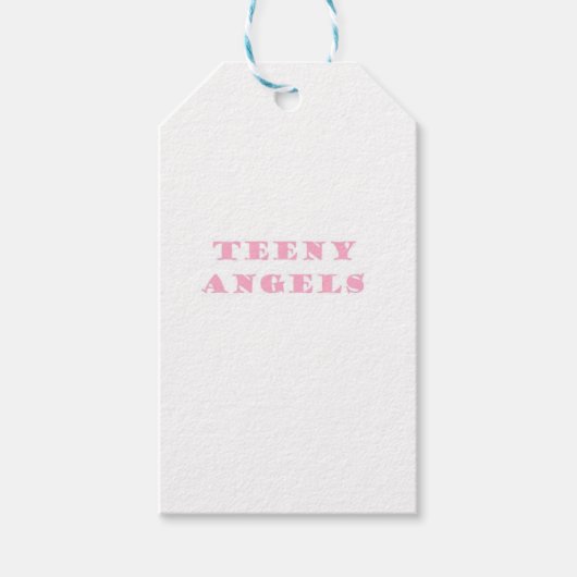 tienerengelen cadeaulabel (Voorkant)