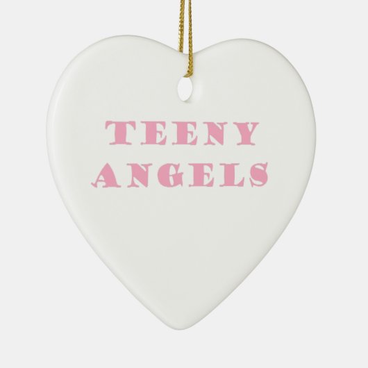 tienerengelen keramisch ornament (Rechts)