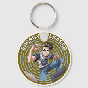 tienerjongen sleutelhanger
