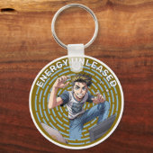 tienerjongen sleutelhanger (Voorkant)