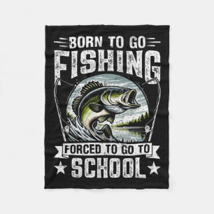 Tienerjongens Gevist Shirt gedwongen naar school B Fleece Deken
