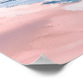 Tienerkamer Decor Make Waves Coastal Beach Poster (Hoek)