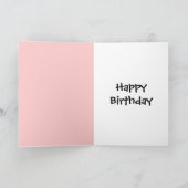 Tienermeisje in de lente kaart (Binnen)