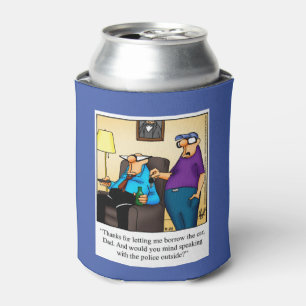 Tieners en de Koelbox van de Humor van de gezinsau Blikjeskoeler