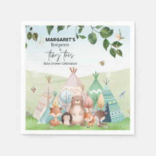 Tieners en Tiny Toes Papieren servetten