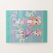 Tieners Jigzaag Puzzle Legpuzzel (Horizontaal)