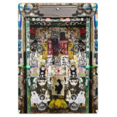 Tieners Kind Graffiti Stad Multomap Notitieboek Sc Klembord (Voorkant)