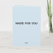 Tieners Verjaardag Kaart (Achterkant)