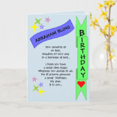 Tieners Verjaardag Kaart (Gele Bloem)