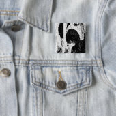 tienerschaduw vierkante button 5,1 cm (In situ)