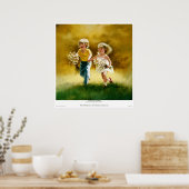 Tientallen Daisies Poster (Keuken)