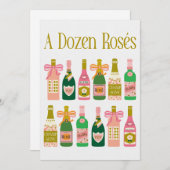 Tientallen Rosés Roze Champagneflessen Pop Fizz Cl (Voorkant / Achterkant)