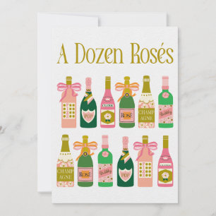 Tientallen Rosés Roze Champagneflessen Pop Fizz Cl