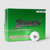 Tientallen Srixon Soft Feel golfballen "Bandit" on (Verpakking)
