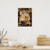 Tiepolo Allegory of the Planets and Continents Poster (Keuken)