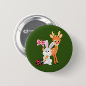 Tiere dieren ronde button 5,7 cm (Voorkant /achterkant)