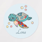 Tiere Kunterbunt Labels (Design 2)