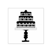 Tiered Cake Rubber Stamp Rubberstempel (Afrduk)