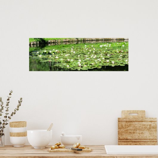 Tiergarten Water Lillies Poster (Keuken)