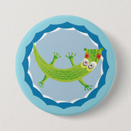 Tierno cocodrilo ronde button 7,6 cm