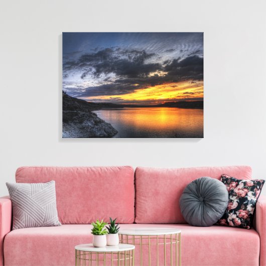 Tierra, Aire, Fuego y Agua Canvas Afdruk (Insitu (Woonkamer))